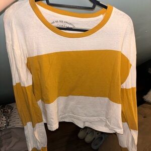 Aero Long Sleeve Cropped Top